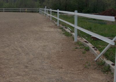 Pvc horse fence 5